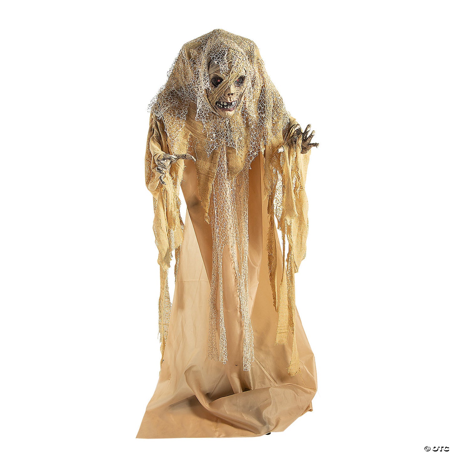 5' Animated Shaking Mummy Standing Halloween Decoration | USA Decoration®