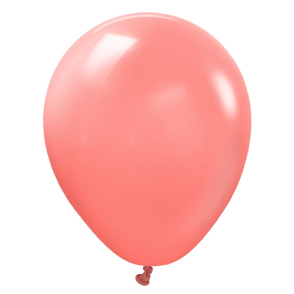 5 Inch Latex Balloons Standard Coral