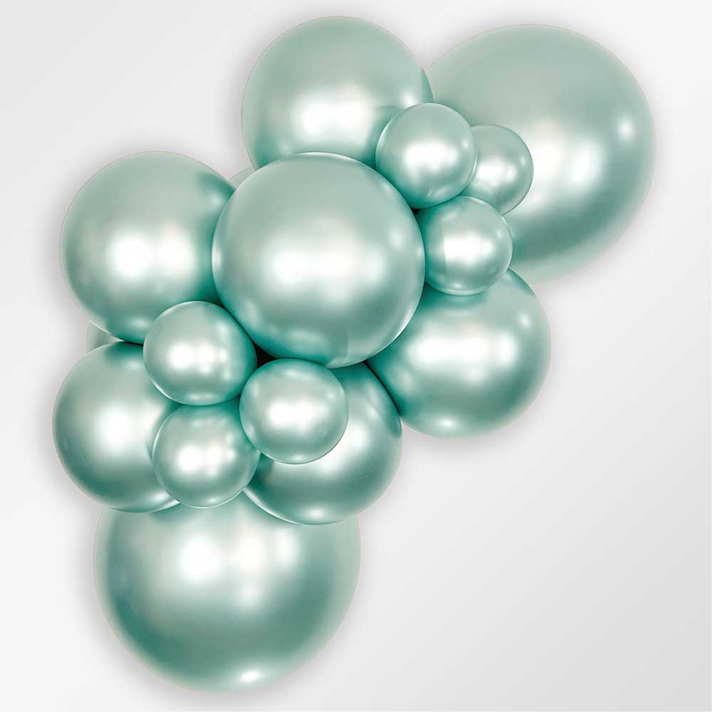 Latex Balloons 5 Inch Sempertex Silk Cool Mint Green
