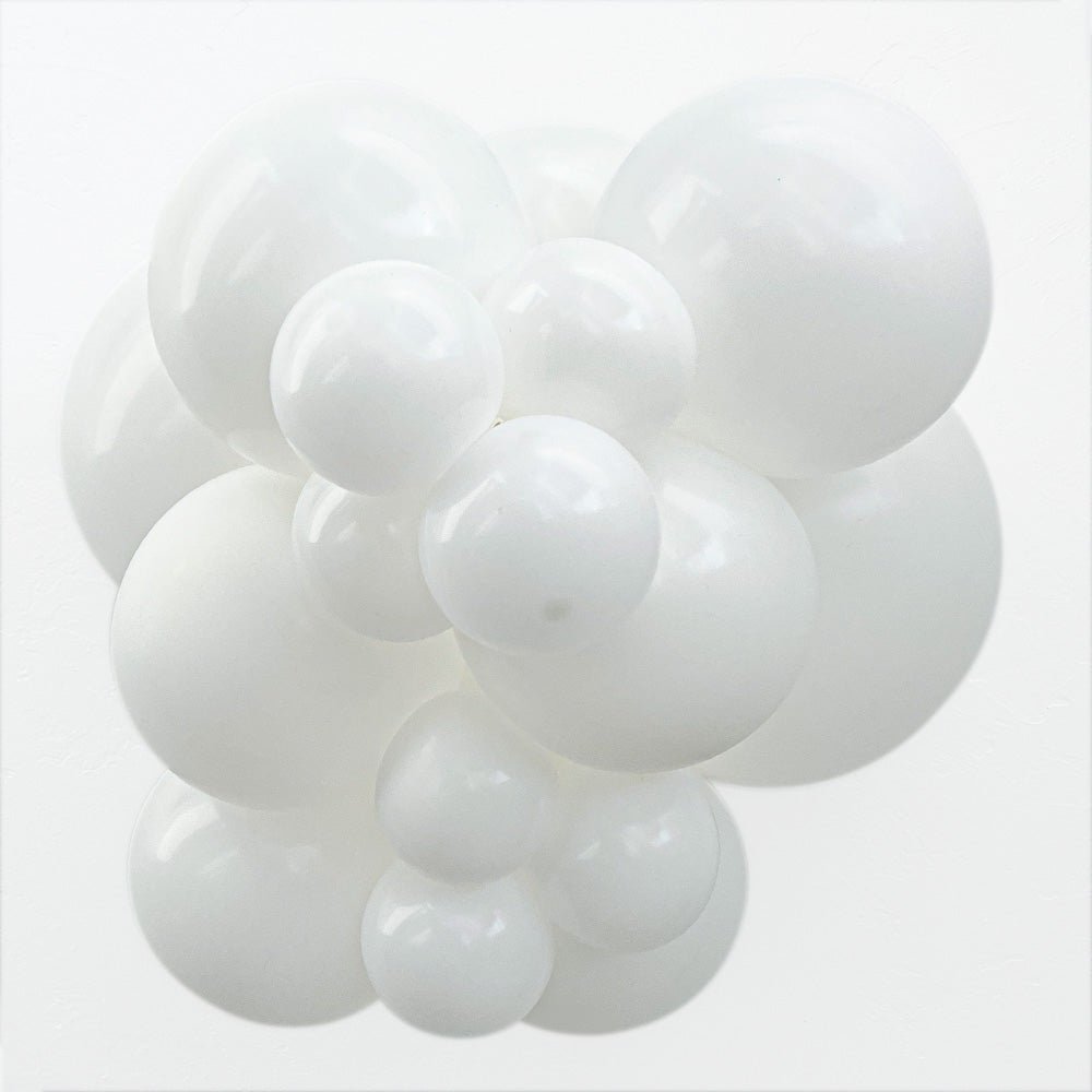 Latex Balloons 5 Inch TUFTEX White