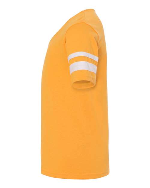 Youth V-Neck Jersey with Striped Sleeves | USA Decoration