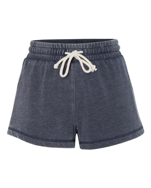 Women’s Enzyme-Washed Rally Shorts | USA Decoration