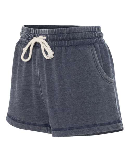 Women’s Enzyme-Washed Rally Shorts | USA Decoration
