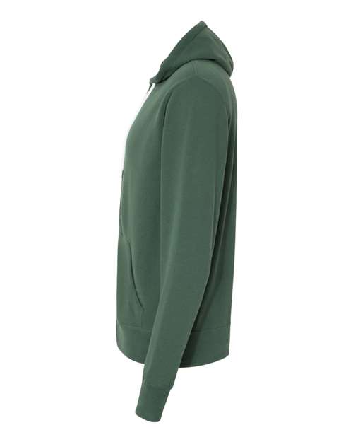Lightweight Full-Zip Hooded Sweatshirt | USA Decoration