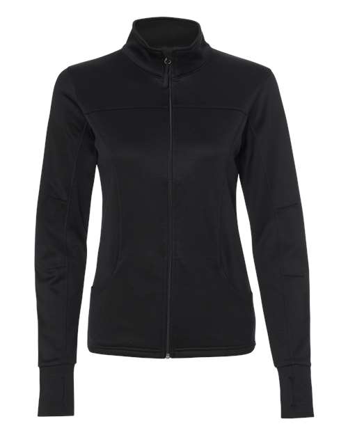 Women's Poly-Tech Full-Zip Track Jacket | USA Decoration