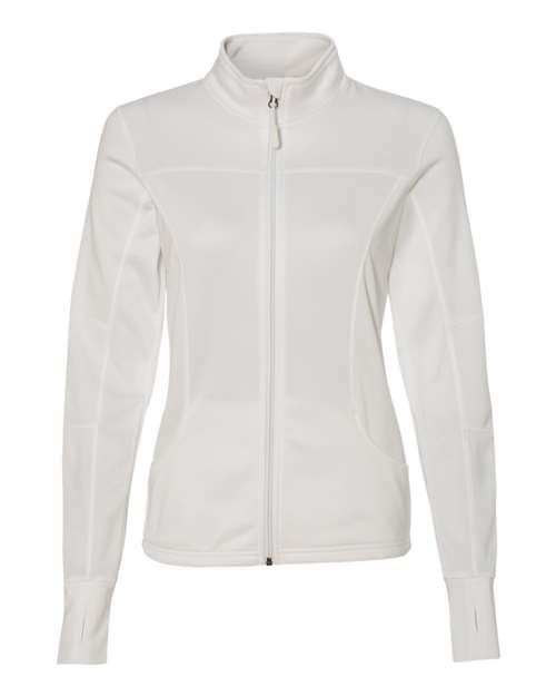 Women's Poly-Tech Full-Zip Track Jacket | USA Decoration