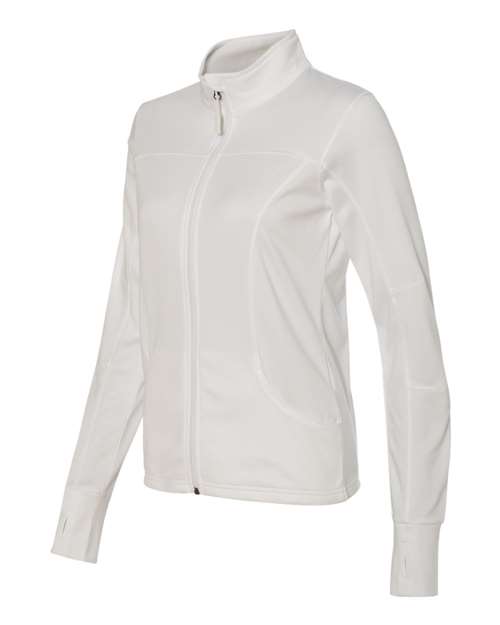 Women's Poly-Tech Full-Zip Track Jacket | USA Decoration