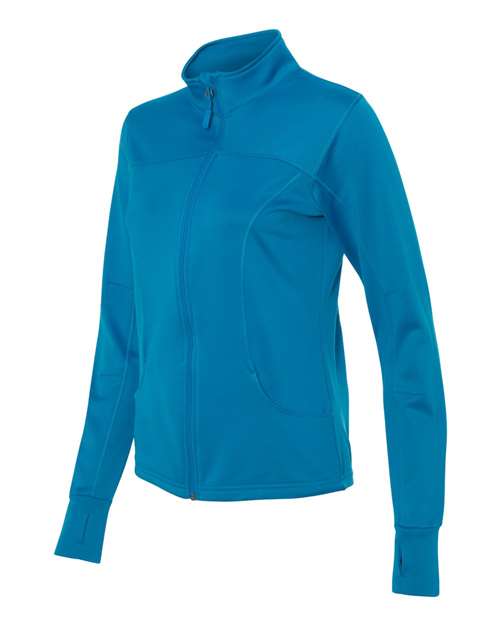 Women's Poly-Tech Full-Zip Track Jacket | USA Decoration
