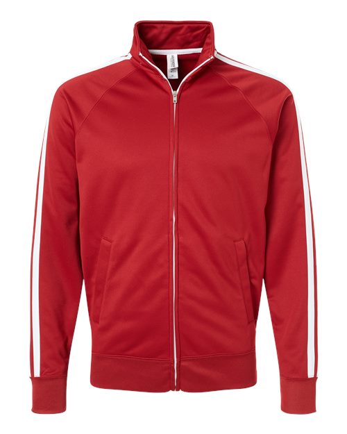 Lightweight Poly-Tech Full-Zip Track Jacket | USA Decoration