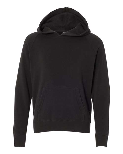 Youth Lightweight Special Blend Raglan Hooded Sweatshirt | USA Decoration