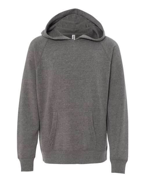 Youth Lightweight Special Blend Raglan Hooded Sweatshirt | USA Decoration