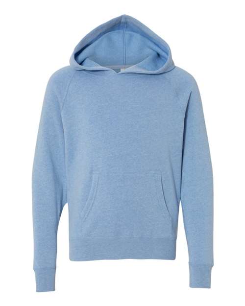 Youth Lightweight Special Blend Raglan Hooded Sweatshirt | USA Decoration