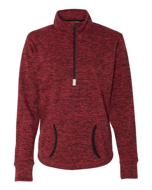 Women's Cosmic Fleece Quarter-Zip Pullover | USA Decoration