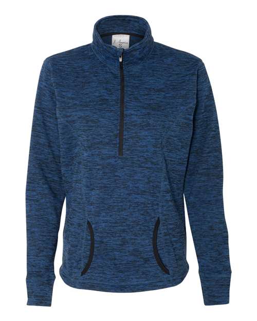 Women's Cosmic Fleece Quarter-Zip Pullover | USA Decoration