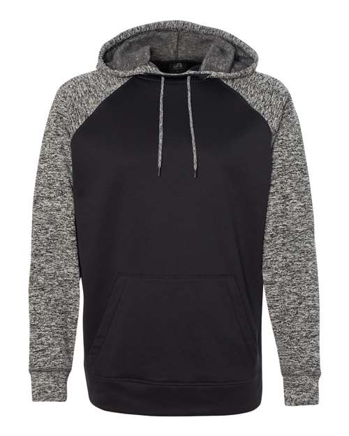 Colorblocked Cosmic Fleece Hooded Sweatshirt | USA Decoration