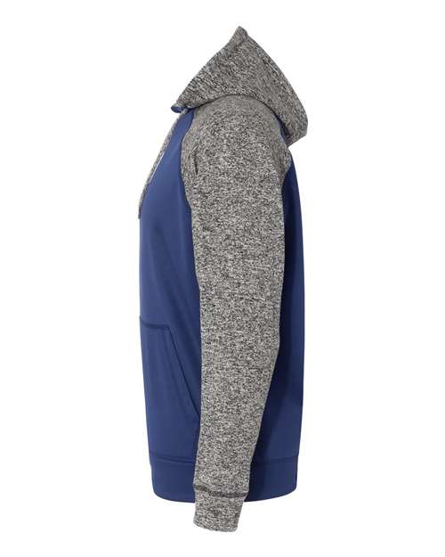 Colorblocked Cosmic Fleece Hooded Sweatshirt | USA Decoration