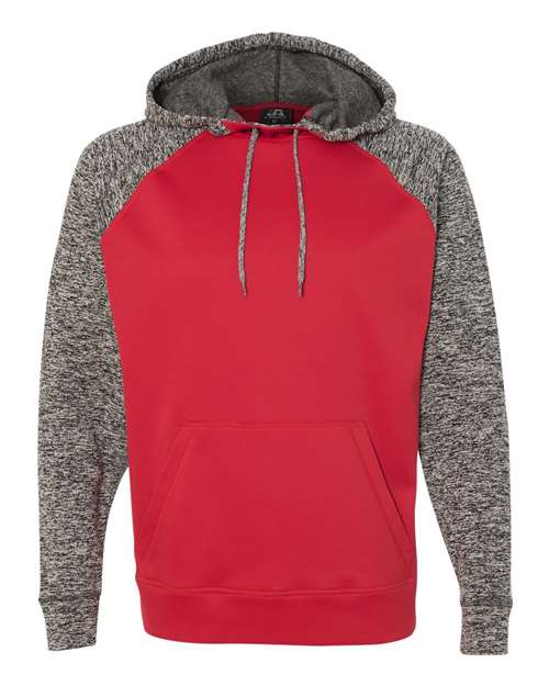 Colorblocked Cosmic Fleece Hooded Sweatshirt | USA Decoration