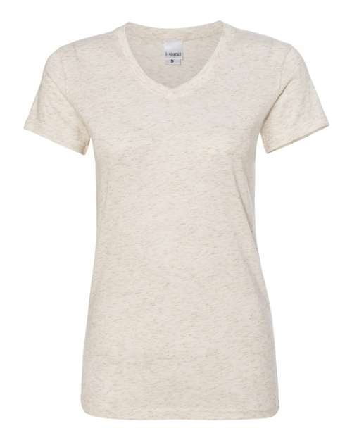 Women’s Glitter V-Neck T-Shirt | USA Decoration