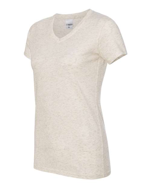 Women’s Glitter V-Neck T-Shirt | USA Decoration