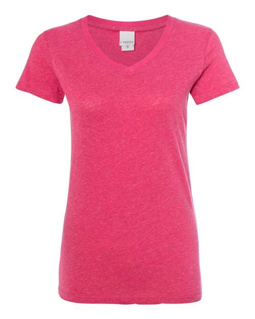 Women’s Glitter V-Neck T-Shirt | USA Decoration