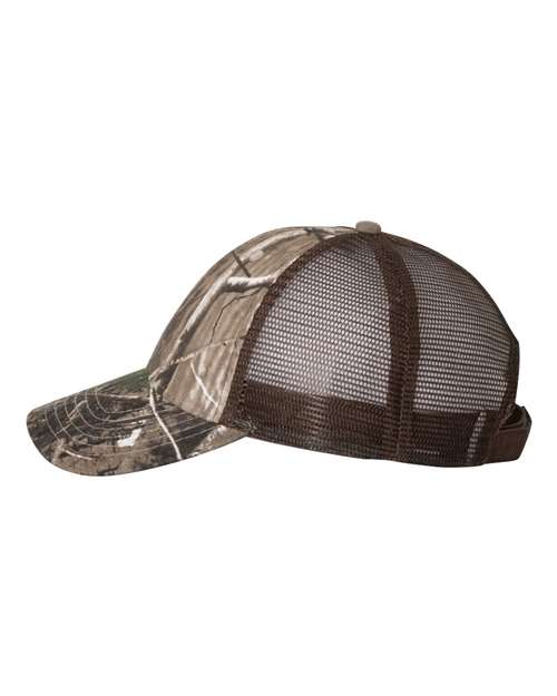 Licensed Camo Mesh Back Cap | USA Decoration