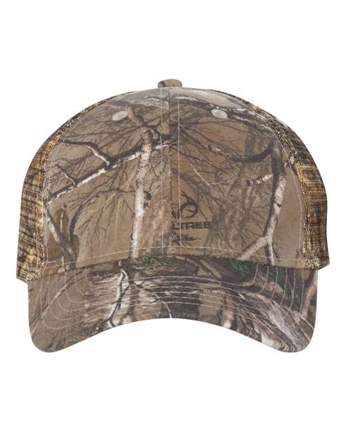 Licensed Camo Mesh Back Cap | USA Decoration