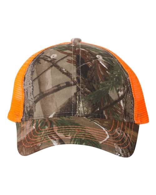 Licensed Camo Mesh Back Cap | USA Decoration