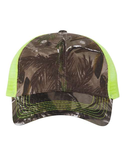 Licensed Camo Mesh Back Cap | USA Decoration