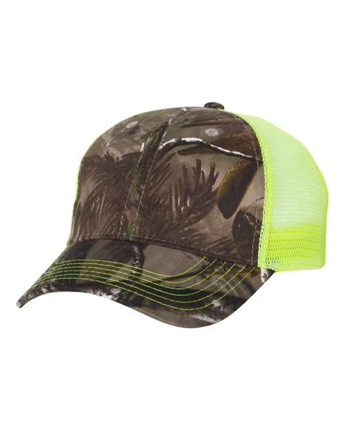Licensed Camo Mesh Back Cap | USA Decoration