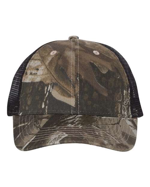 Licensed Camo Mesh Back Cap | USA Decoration