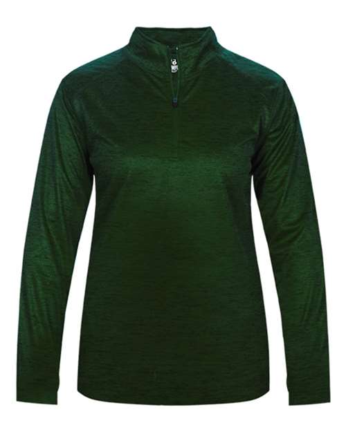Women’s Tonal Blend Quarter-Zip Pullover | USA Decoration