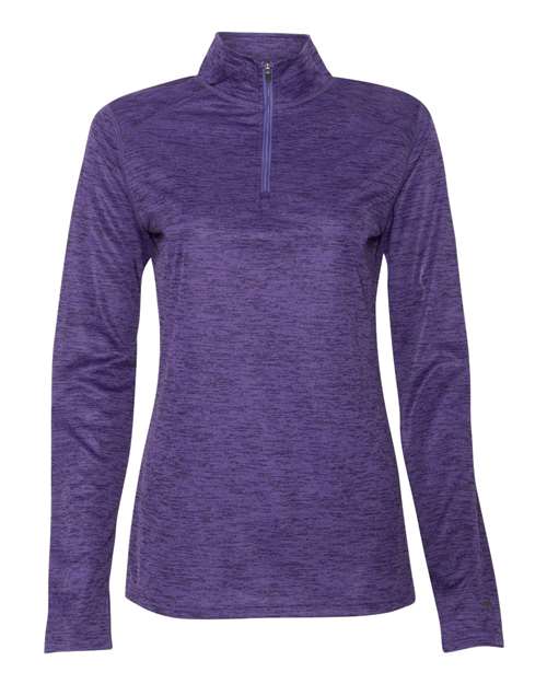 Women’s Tonal Blend Quarter-Zip Pullover | USA Decoration