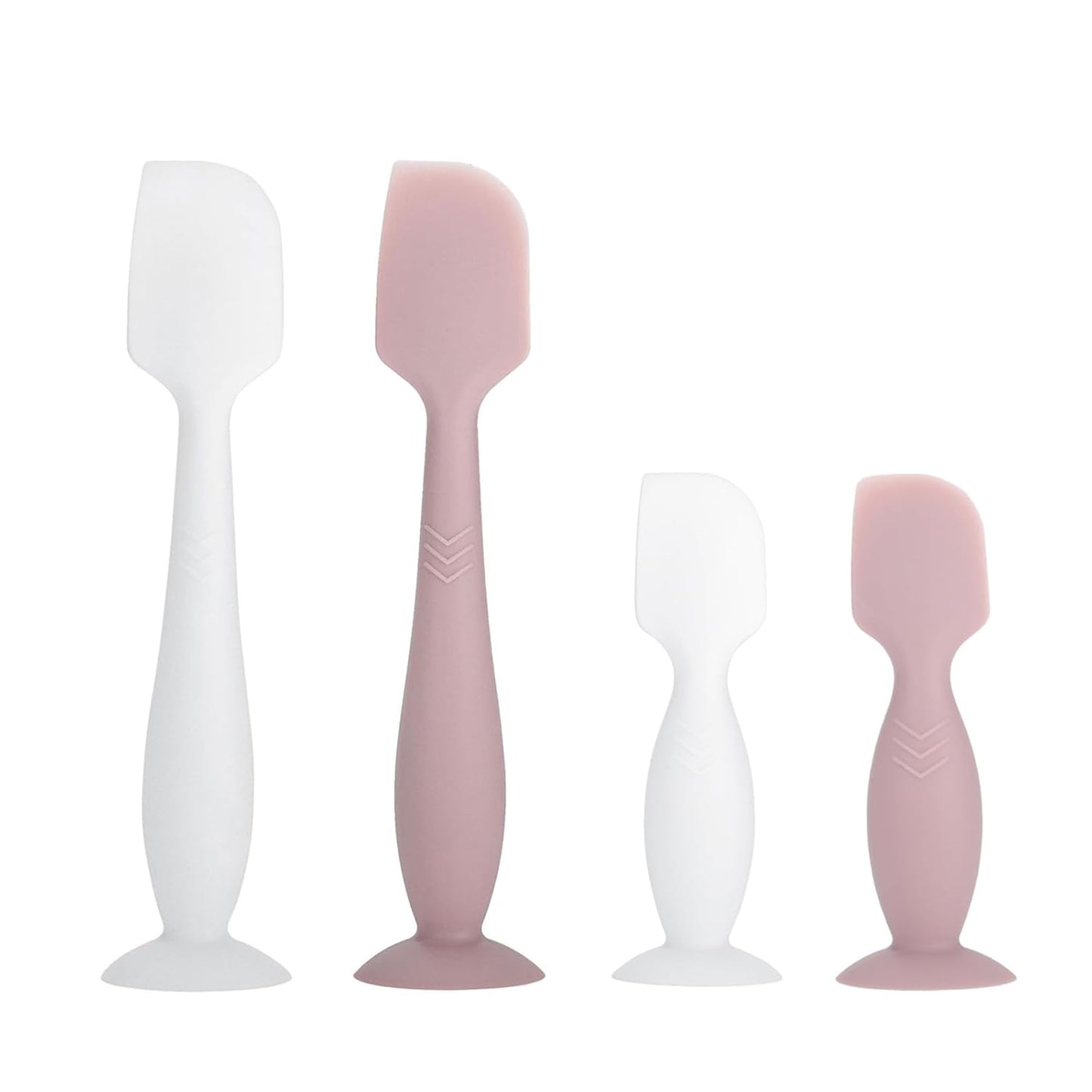 Baby Diaper Cream Spatula Applicator 4-Pack Soft Silicone Butt Cream Spreader for Newborns, 2 Large & 2 Mini Sizes