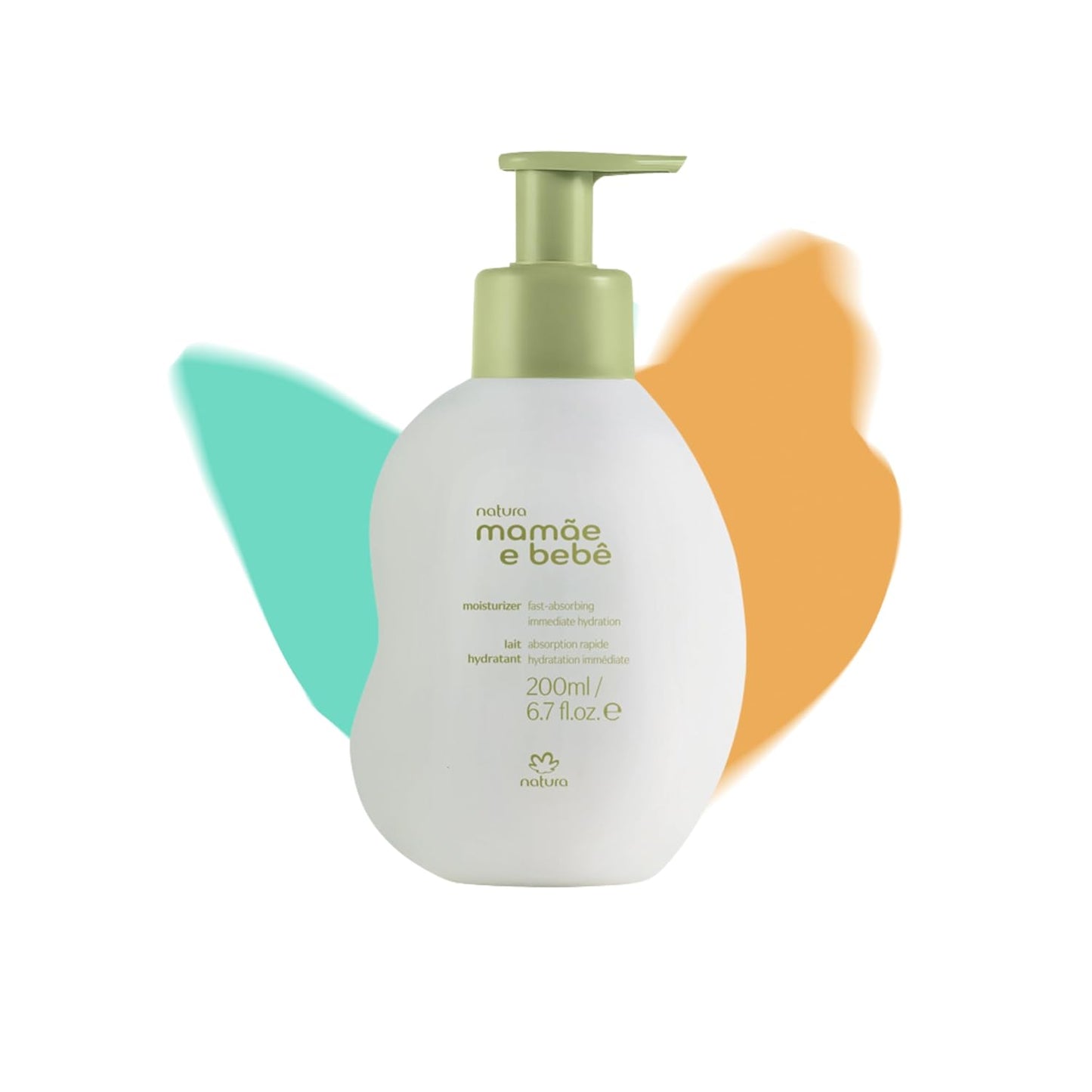 Baby Fast Absorbing Moisturizer Vegan Natural Ingredients All Skin Types 200ml