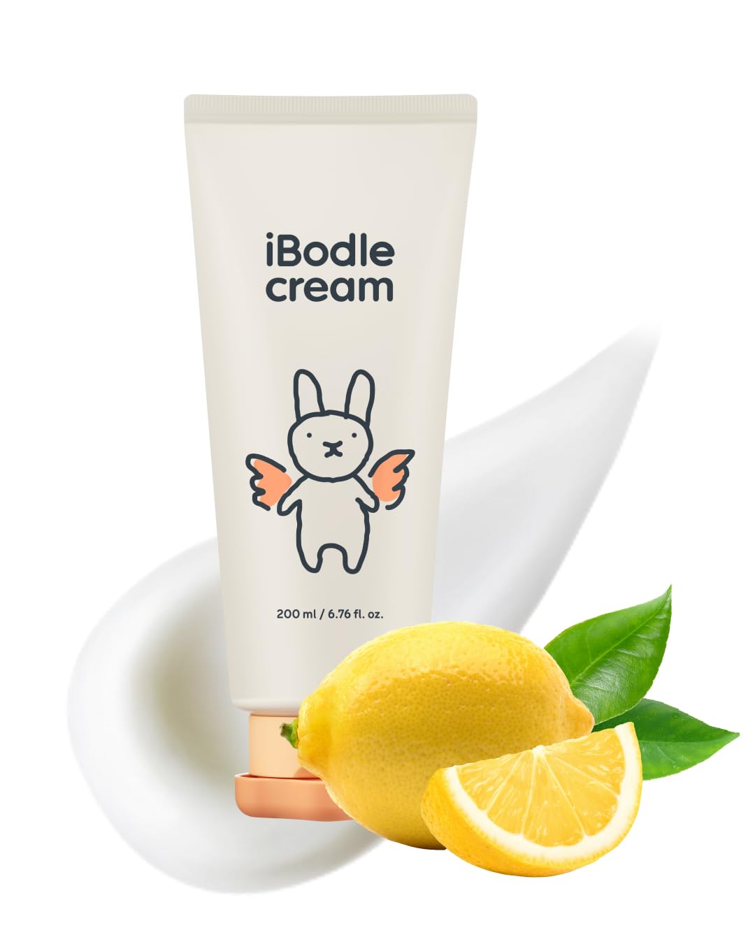 Cream Lemon Korean Skincare Hypoallergenic Moisturizer for Sensitive Skin 200ml