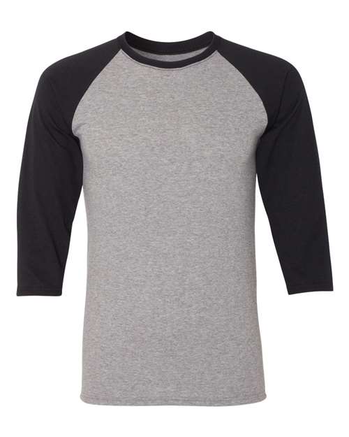 Triblend Three-Quarter Raglan Baseball T-Shirt | USA Decoration