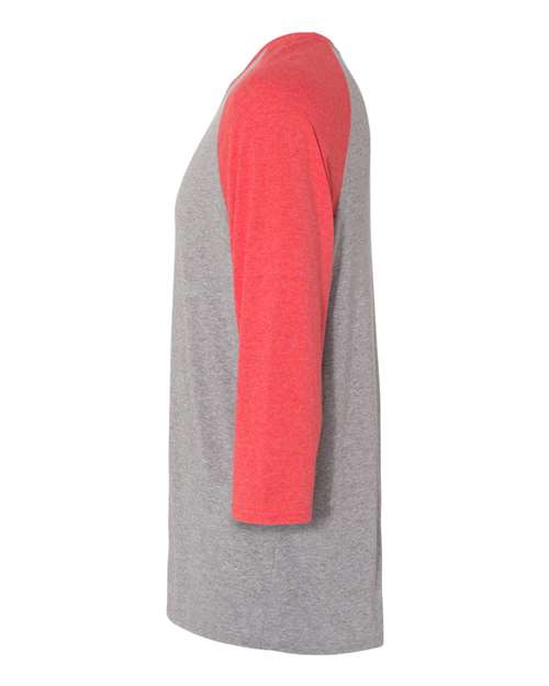 Triblend Three-Quarter Raglan Baseball T-Shirt | USA Decoration
