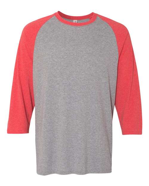 Triblend Three-Quarter Raglan Baseball T-Shirt | USA Decoration