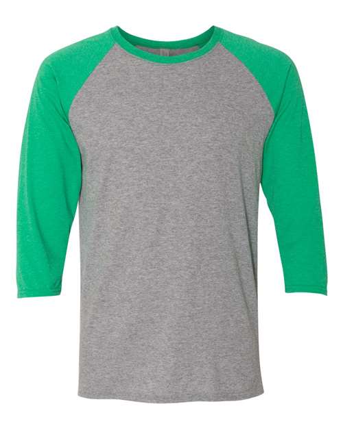 Triblend Three-Quarter Raglan Baseball T-Shirt | USA Decoration