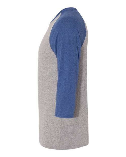 Triblend Three-Quarter Raglan Baseball T-Shirt | USA Decoration