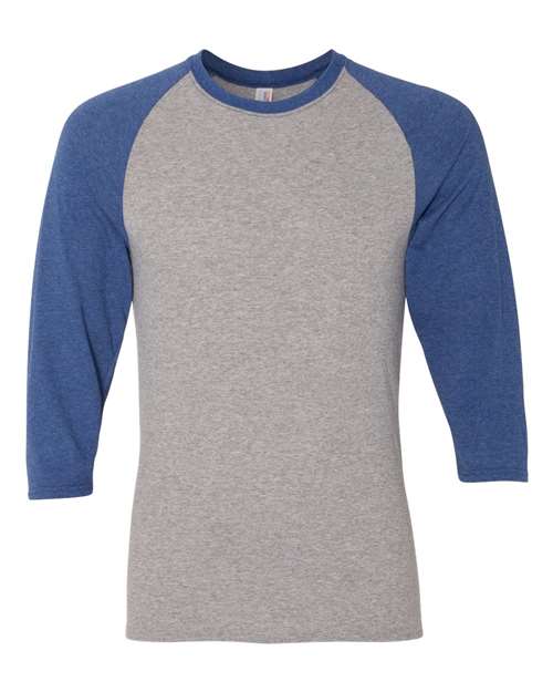 Triblend Three-Quarter Raglan Baseball T-Shirt | USA Decoration
