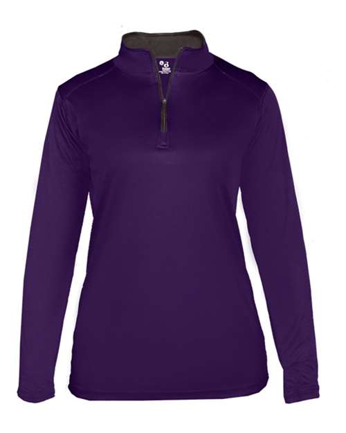 Women’s B-Core Quarter-Zip Pullover | USA Decoration