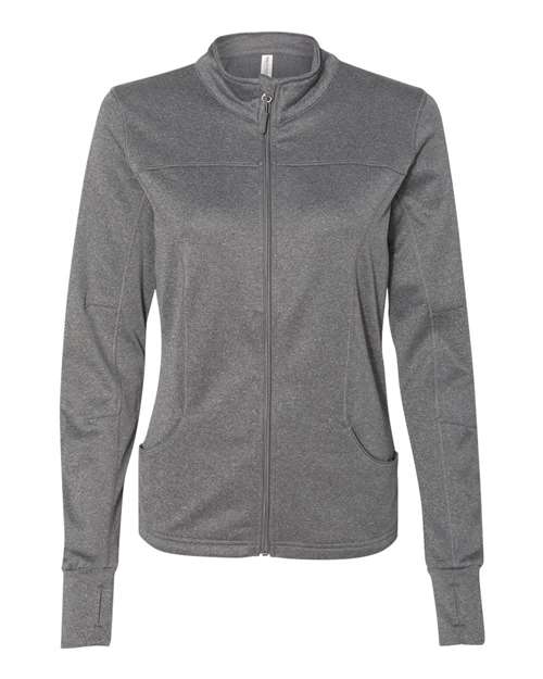 Women's Poly-Tech Full-Zip Track Jacket | USA Decoration
