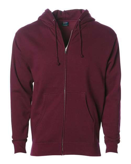 Heavyweight Full-Zip Hooded Sweatshirt | USA Decoration