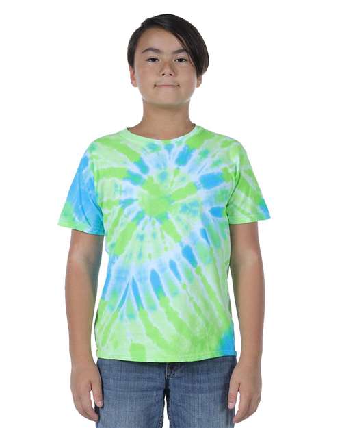 Youth Typhoon Tie-Dyed T-Shirt | USA Decoration