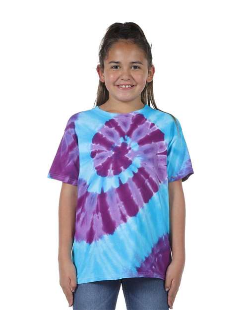 Youth Typhoon Tie-Dyed T-Shirt | USA Decoration