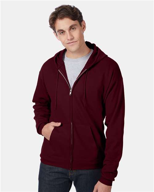 Ecosmart® Full-Zip Hooded Sweatshirt | USA Decoration