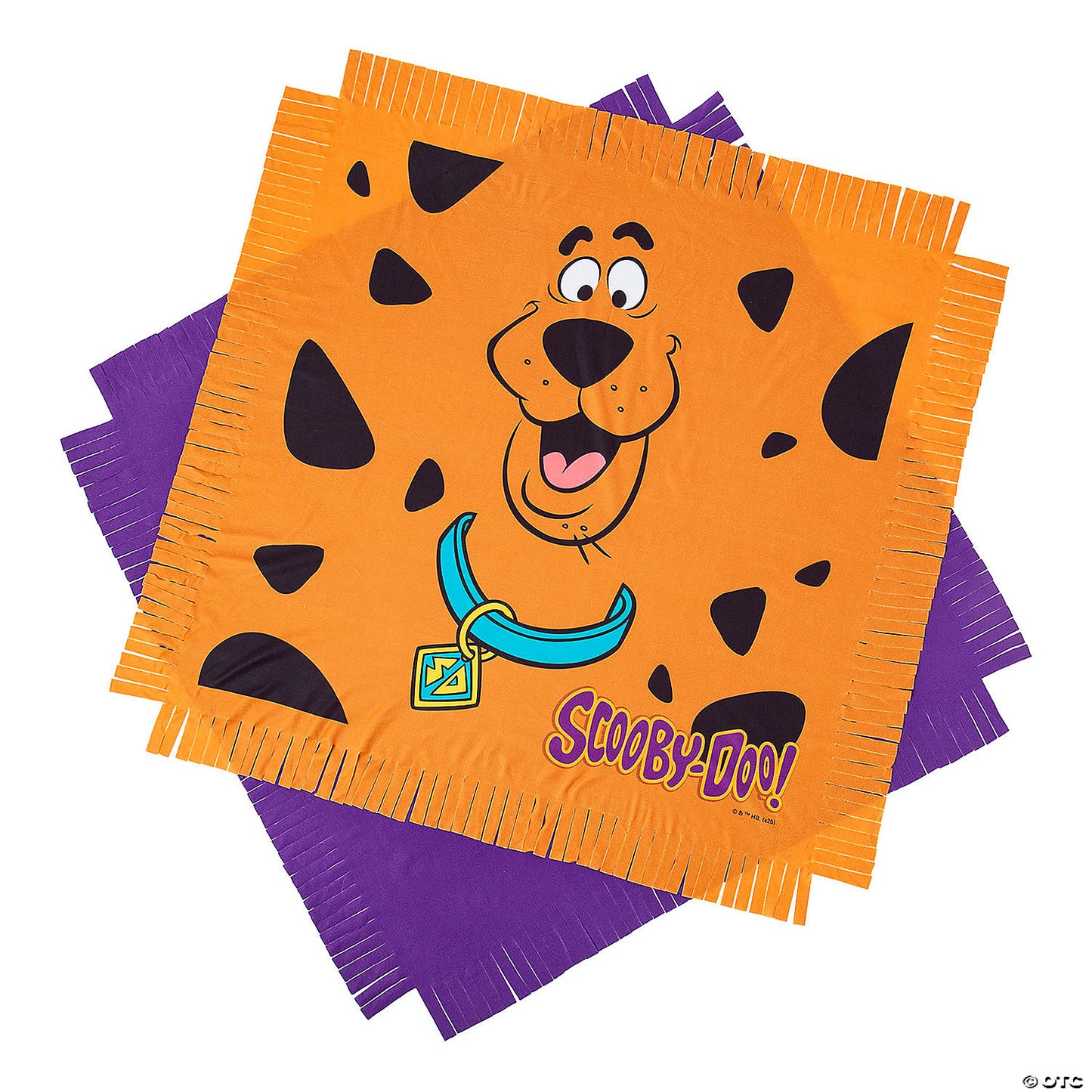 54" x 54" Scooby-Doo!™ Fleece Tied Throw Craft Kit - Makes 1 | USA Decoration®