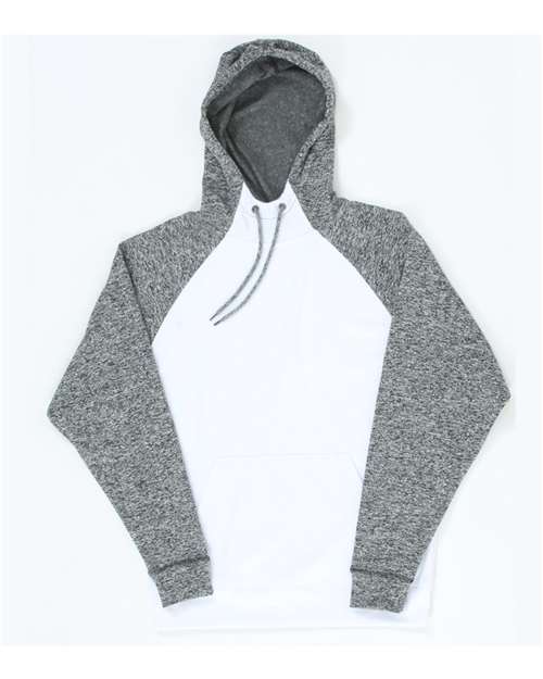 Colorblocked Cosmic Fleece Hooded Sweatshirt | USA Decoration