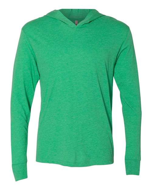 Triblend Hooded Long Sleeve Pullover | USA Decoration